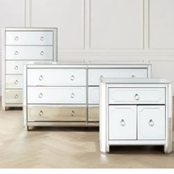 Z Gallerie Simplicity Dressers And Night Stand 