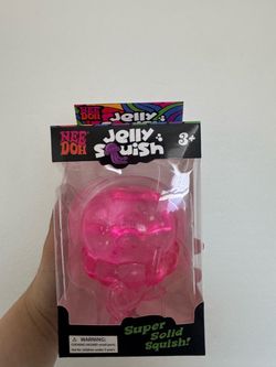 Pink needoh jelly squish