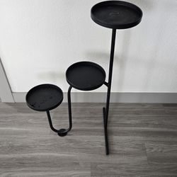 3 Tier Black Plant Stand 