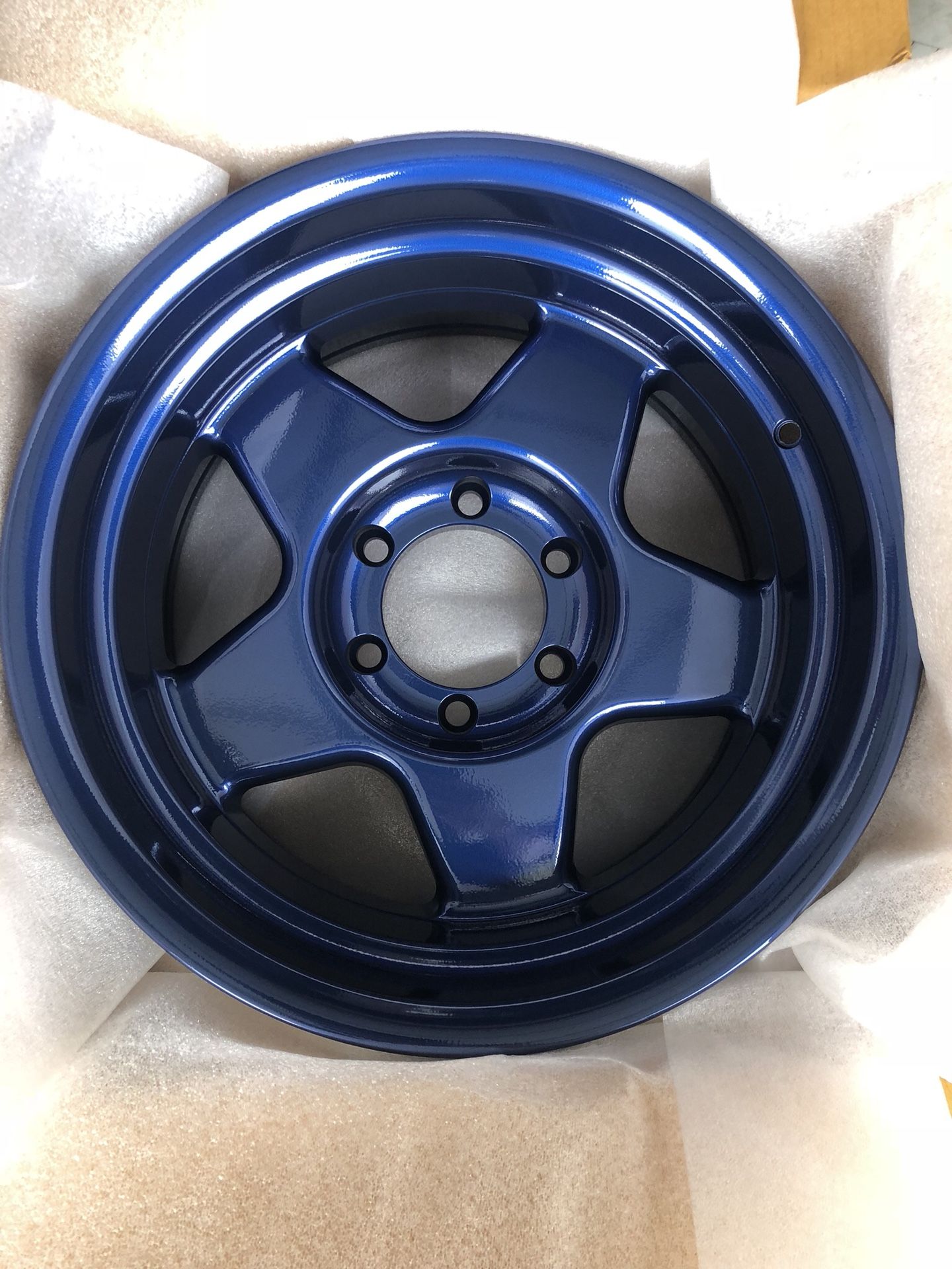 SCS Stealth Custom Series F5 wheels magnesium Blue 17x9