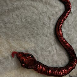 7’ Stuffed Sequin Snake