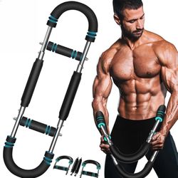 Twister Arm Trainer,Arm Trainer for Man,40-100lb Adjustable Arm Trainer with Chest Workout Equipment for Home Gym,Portable Home Fitness Equipment