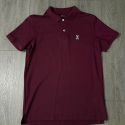 Maroon Psycho Bunny Polo