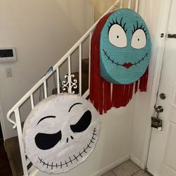 Jack And Sally Piñata 
