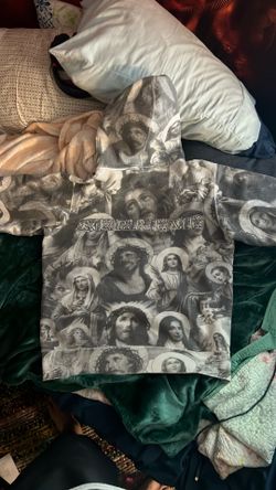Supreme Jesus & Mary Hoodie medium