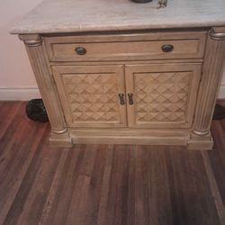 Mueble De Madera Y Marbol 