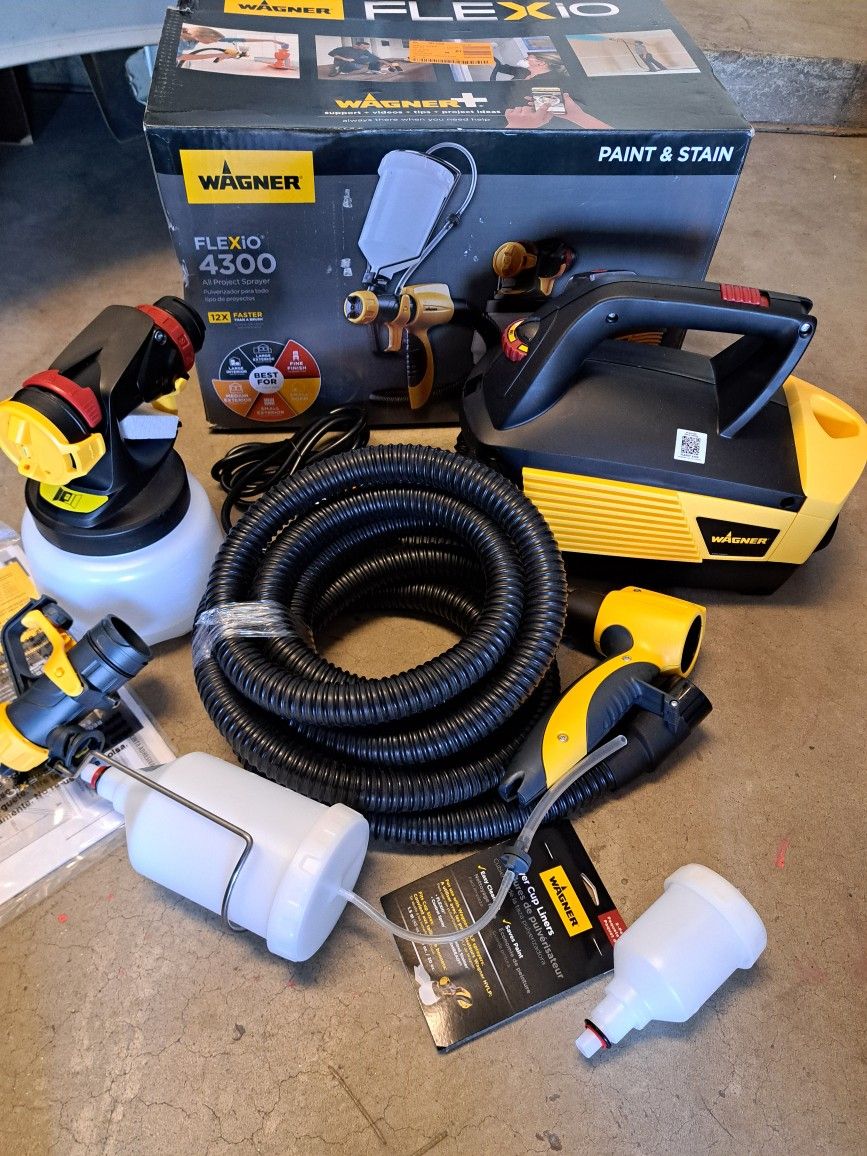 WagnerFLEXiO 4300 Gravity Feed Electric Stand HVLP Paint Sprayer