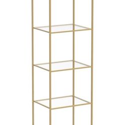 Tempered Glass Bookshelves 