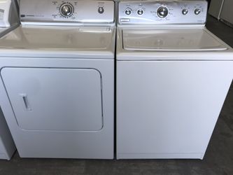 Maytag Washer And Dryer With 120 Day Warranty