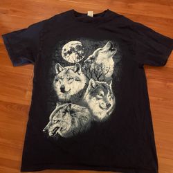 Blue Wolf Shirt