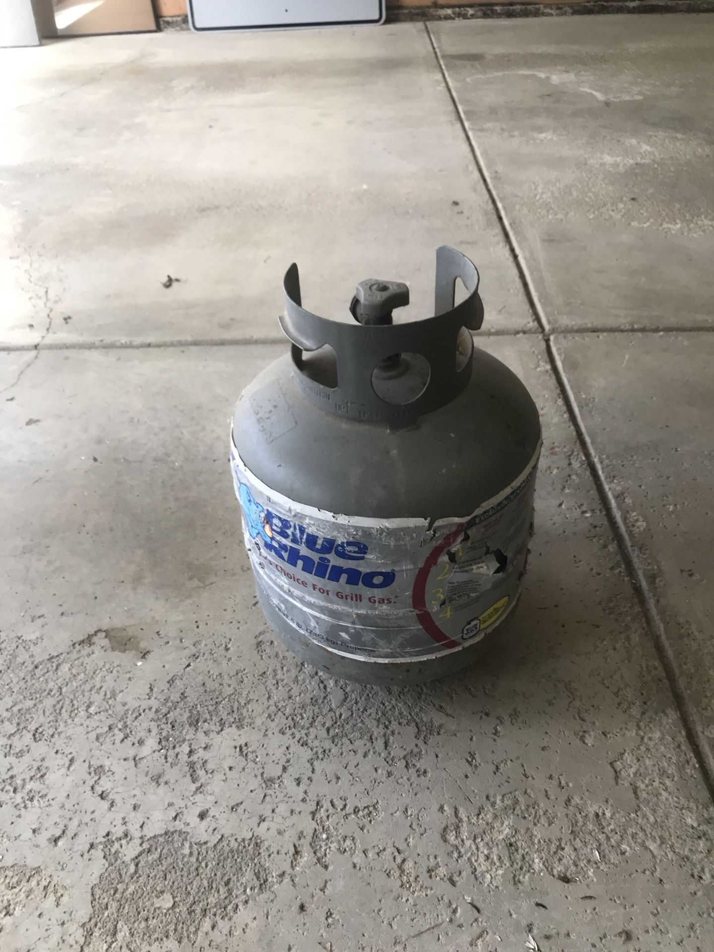 Blue Rhino Propane Tank