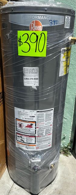 Rheem water heater 48 gallon