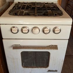 Vintage Dixie propane gas stove RV camper Spartan trailer 20-in please read