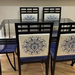 Metal Table And Chairs