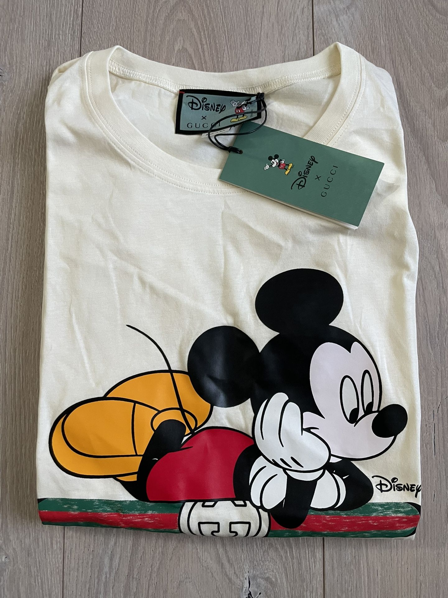 New- Gucci x Mickey T-shirt,  Size M