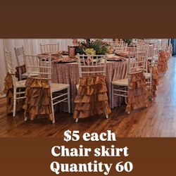 Gold Chair Covers