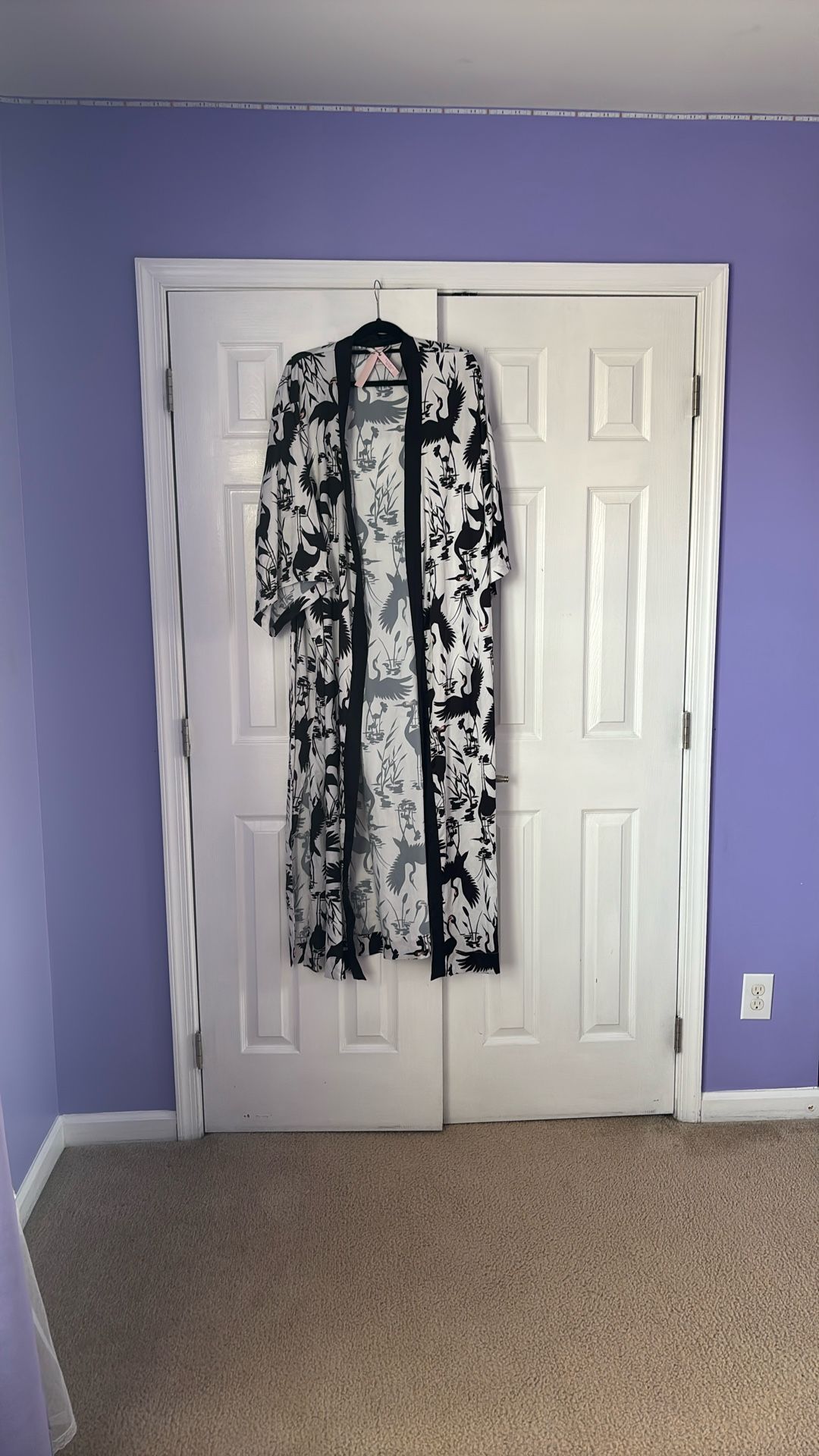 Unused/unworn Victorias Secret Crane Satin Robe