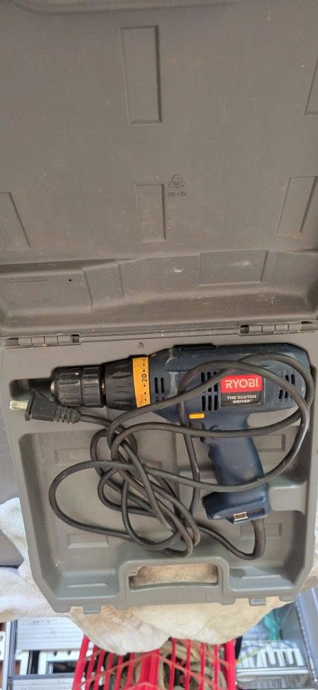 Ryobi Clutch Driver Variable Speed Drill
