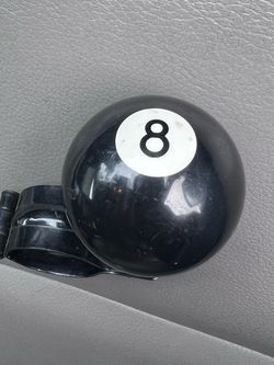 8 Ball Suicide Wheel Knob Hot Rod Steering Wheel Spinner