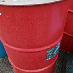 Metal 50 Gallon barrel