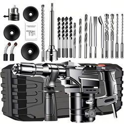 New Multifunctional High-power Heavy-duty Electric Hammer with Industrial Grade Drill Bit