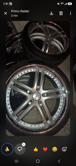 20" 5 lugg  rims tires