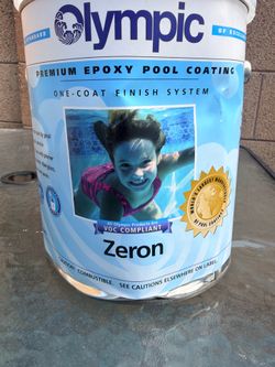 Olympic ZERON Epoxy Pool Paint / Color: Bikini Blue