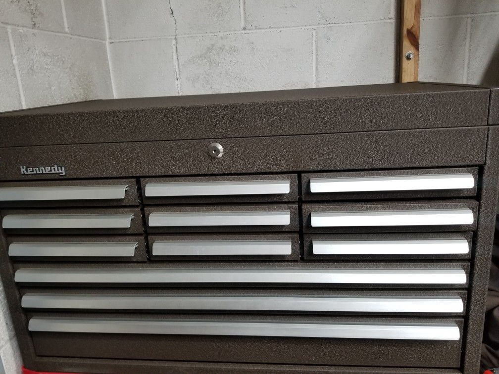 Kennedy LARGE 12 Drawer 3412 Machinist Maintenance Top Chest