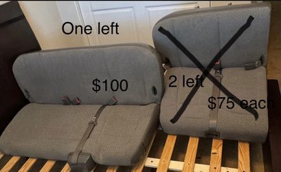 Chevy Express or GMC Savanna Passenger vans seat
