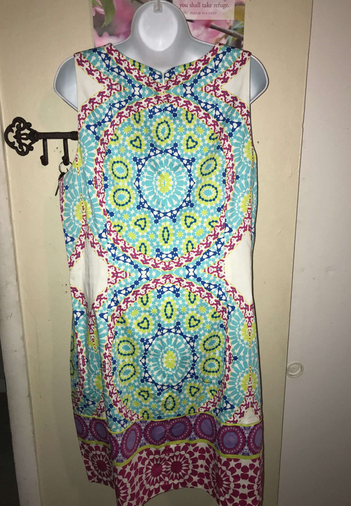 Maggy London Multi Colored dress size 16