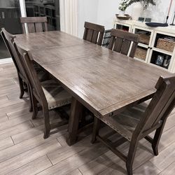 Dining Table With 6 Chairs