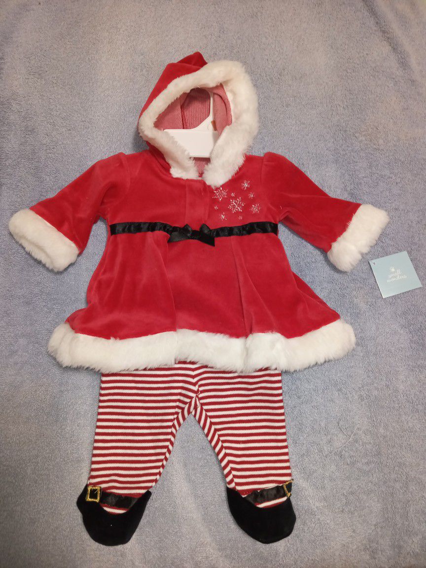Newborn Girl Christmas Outfit