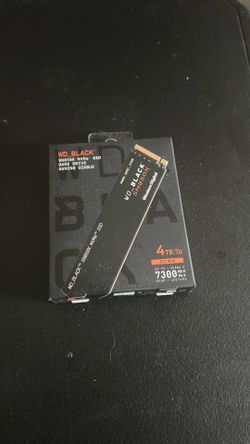 Wd_Black4TB brand new