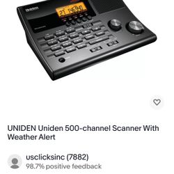 uniden bearcat scanner
