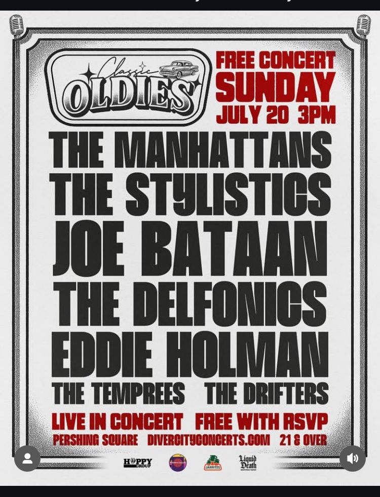 Two VIP Tickets Oldies Concert