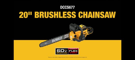 Dewalt 60V 20 Inch Chainsaw (Bare Tool)
