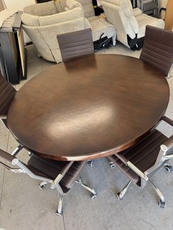conference table and chairs