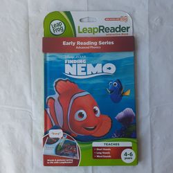 Finding Nemo LeapFrog LeapReader Book Brand New for Kids 4-6 Early Reading School