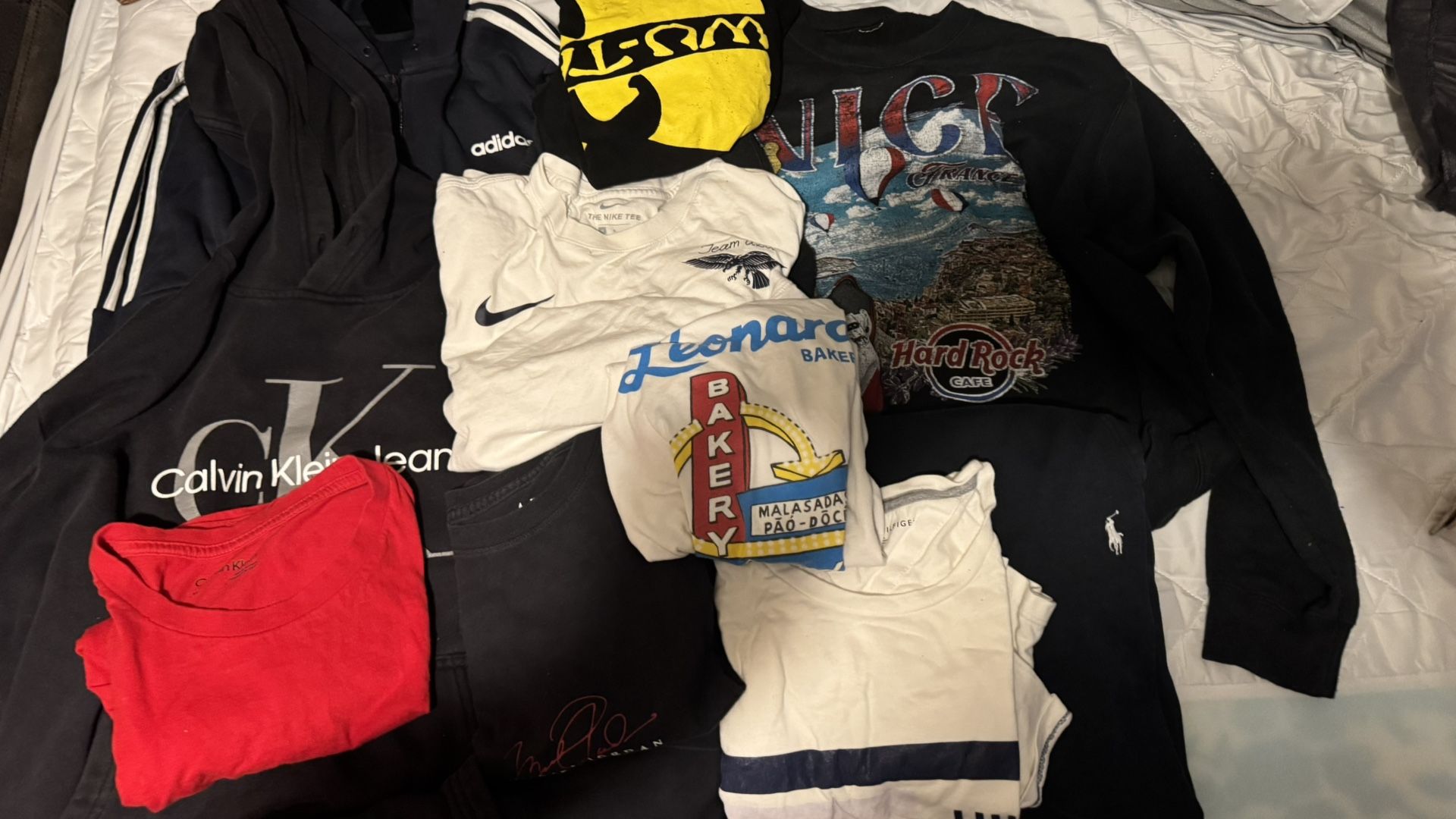Bag Of Clothes Sizes Small-XL