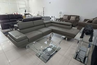 New Leather Sofa