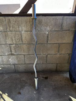 Olympic EZ Curl Barbell