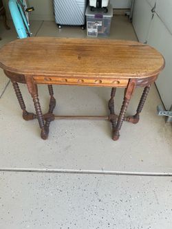 Beautiful, antique small side board table or end table