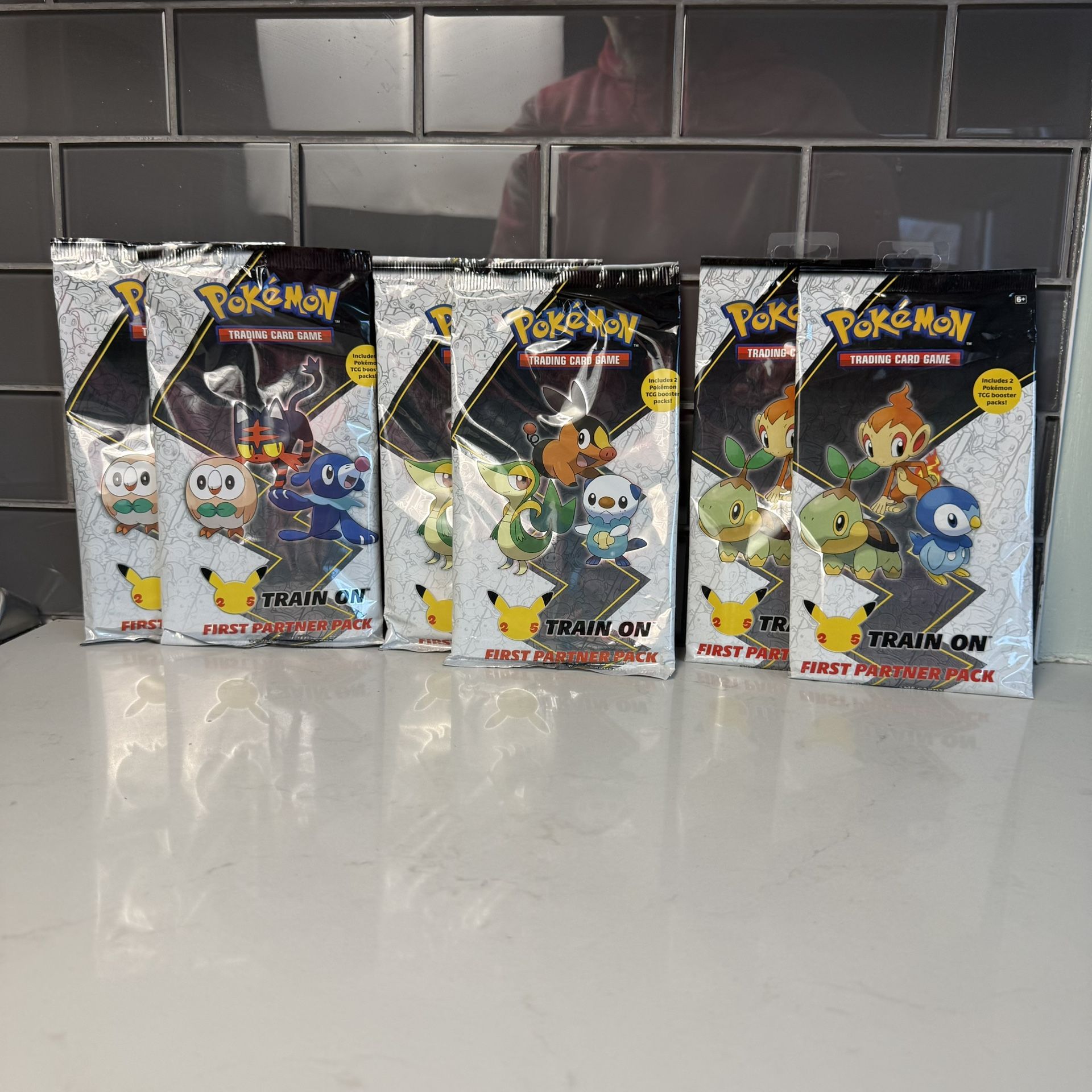 Pokemon TCG First Partner Pack Unova Alola, Sinnoh