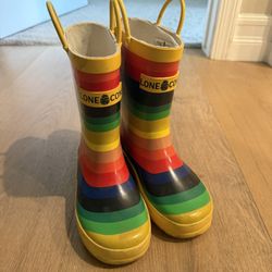 Kids Rainboots Size 13 - Rainbow