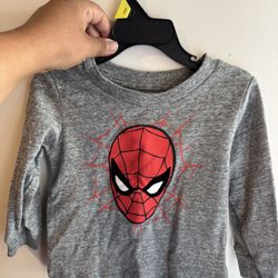 Spiderman Long Sleeve Size 2
