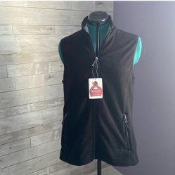 ROOTS73 Zip Up Fleece Vest Medium
