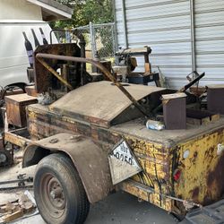 Hot Tar Kettle Trailer