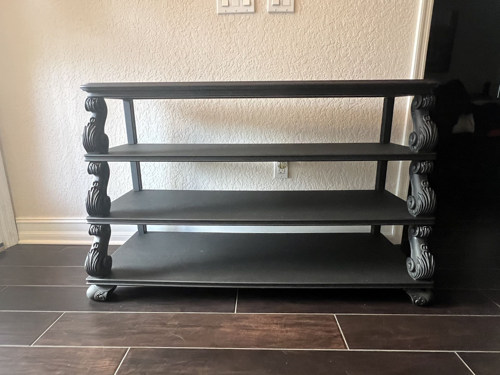 Refurbished Black Tv Stand-sofa Table -entry Table