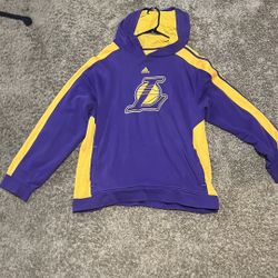 Laker adidas vintage like hoodie