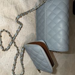 Pastel Blue Bag